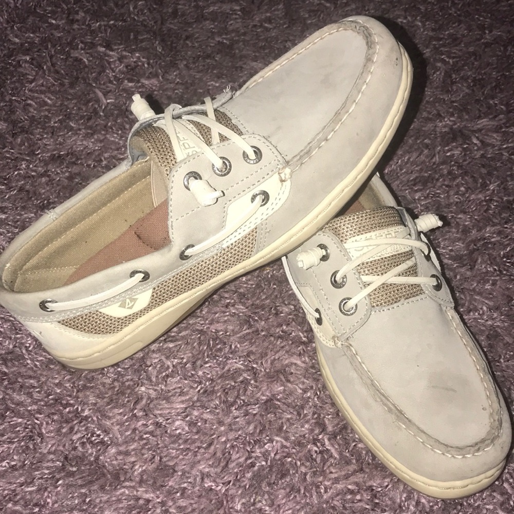 Sperry Top-sider Grey Boat Shoes